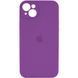 Силиконовый чехол с закрытой камерой для iPhone 14 Purple 666-00817 фото