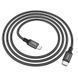 Кабель HOCO X14 Type-C to iP 3A, 20W, 1m, nylon, aluminum connectors, Black 6931474752192 фото 4