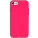 Силиконовый чехол Silk Full Protective для iPhone SE (2020) / 7 / 8 (4.7") Barbie pink 777-10735 фото