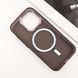 Чехол TPU+PC Lily with MagSafe для Apple iPhone 15 Pro (6.1") Dark Purple 214-03582 фото 4