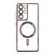Чехол Wave TPU Metallic with Magsafe для Samsung Galaxy S21 Ultra (G998) Dark Purple 555-00166 фото 1
