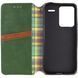 Чохол-книжка Rubic Leather для Xiaomi Redmi Note 13 Pro Plus 5G Green 666-02947 фото 3