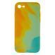Чохол Figura with Frame для iPhone 7/8/SE 2020 Оранжево-голубий 208-02077 фото 3