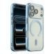 Чехол TPU Metallic Chrome Full Camera with Magsafe для iPhone 17 Pro Max Chrome Green 214-04627 фото 3