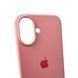 Силиконовый чехол для iPhone 16 Pink 666-01179 фото 5