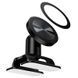 Автотримач для телефона HOCO H97 Eminent Ring Magnetic Car holder (керуємо console) Black 6942007673020 фото 5