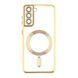 Чохол Wave TPU Metallic with Magsafe для Samsung Galaxy S21 (G991) Gold 555-00216 фото 1