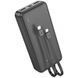 Внешний аккумулятор Hoco J118A Speed energy with cable 20000 mAh Black 216-00129 фото 1