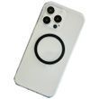 Чехол Octagon Matte Rhombus Side Case with MagSafe для iPhone 12 Pro Max Black 214-01883 фото