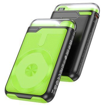 Power Bank Borofone BJ69 Skillful PD20W magnetic, night light 10000mAh Черный 656-01435 фото