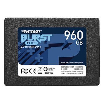 Накопитель SSD Patriot Burst Elite 960GB 2.5" 7mm SATAIII TLC 3D PBE960GS25SSDR фото