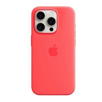 Чехол Silicone Full Case with MagSafe для iPhone 15 Pro Guava 656-01234 фото