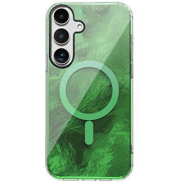 Чохол TPU Shiny Mountain Magnetic Fit для Samsung Galaxy S24 FE Green ILSO-00000078879-3 фото