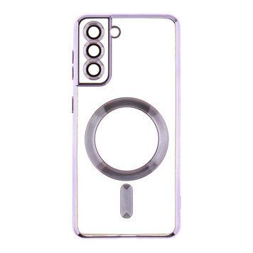 Чохол Wave TPU Metallic with Magsafe для Samsung Galaxy S21 (G991) Purple 555-00217 фото