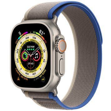 Ремінець Trail Loop для Apple Watch 42(ser.1-3)/44/45/46/49mm (m/l) Blue / Gray 212-01285 фото