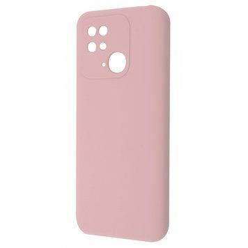 Чехол WAVE Full Silicone Cover для Xiaomi Redmi 10C Pink sand 656-07406 фото