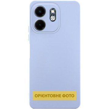 Чехол TPU GETMAN Liquid Silk Full Camera для TECNO Spark Go 2 Сиреневый / Light purple ILSO-00000084935-10 фото
