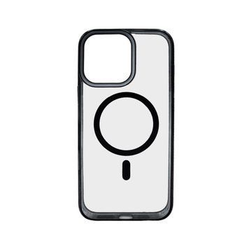 Чехол Acrilyc Colorful с MagSafe для iPhone 16 Pro Max Black 666-03439 фото