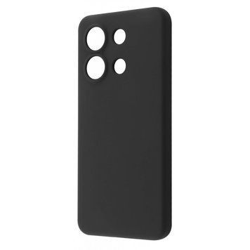Чохол WAVE Full Silicone Cover для Xiaomi Redmi Note 13 Pro 4G/Poco M6 Pro 4G/Redmi Note 14s Black 656-07606 фото