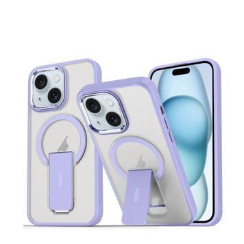 Чохол для смартфона Magnetic Stand для iPhone 15 Lavender 666-01902 фото