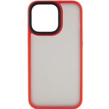 TPU+PC чохол Metal Buttons для Apple iPhone 15 (6.1") Червоний 777-08281 фото