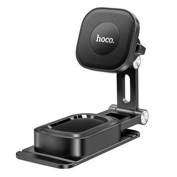 Тримач для мобільного HOCO H4 Mike magnetic car mount(center console) Black 656-00500 фото