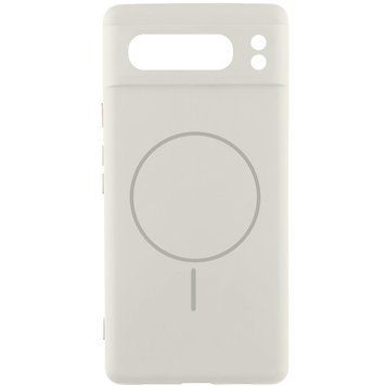 Чехол Silicone Cover Lakshmi Full Camera with MagFit для Google Pixel 8 Pro Белый 555-02078 фото