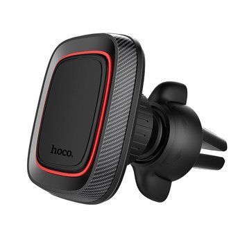 Автотримач для телефона HOCO CA23 Lotto series magnetic air outlet holder Black 6957531065586 фото