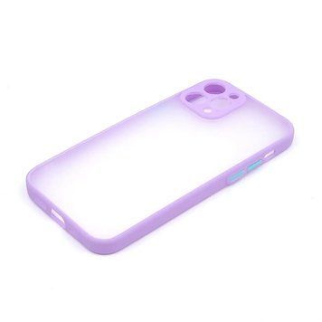 Силиконовый чехол с закрытой камерой Avenger Totu для iPhone 12 Pro Max Purple 208-00693 фото