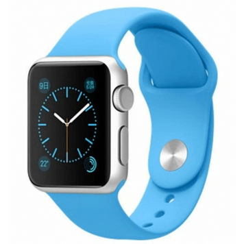 Силиконовый ремешок для Apple Watch 42/44/45/49 мм Blue 212-00654 фото