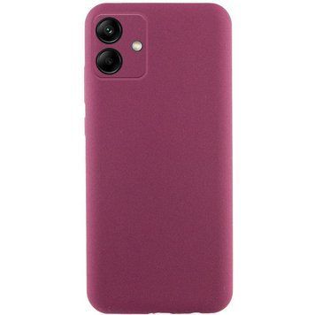 Чохол TPU GETMAN Liquid Silk Full Camera для Samsung Galaxy A06 Бордовий / Marsala ILSO-00000074074-1 фото