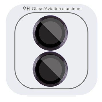 Защитное стекло Metal Classic на камеру для Apple iPhone 16 (6.1") / 16 Plus (6.7") Black 204-00446 фото