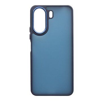 Чехол TPU+PC Space II Color Matte для Xiaomi Redmi 13C/Poco C65 Dark Blue 757-00719 фото