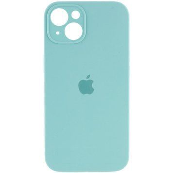 Силиконовый чехол с закрытой камерой для iPhone 13 Mint 208-00729 фото