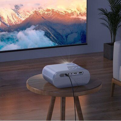 Проектор HOCO DT2 smart projector(720P Android version)(EU) Gray white 656-01182 фото