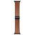 Ремешок Hoco WA34 Basic magnetic buckle silicone leather strap для Apple watch 38/40/41/42mm Brown 212-01837 фото
