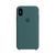 Силиконовый чехол для iPhone Xs Max Pine Green 208-00213 фото