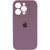 Силиконовый чехол с закрытой камерой для iPhone 16 Pro Max Taro Purple 666-01334 фото