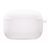 Силиконовый футляр с микрофиброй для наушников Airpods 4 White 203-00375 фото
