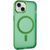 Чехол TPU+PC Lily with MagSafe для Apple iPhone 15 (6.1") Army Green 214-03583 фото