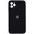 Силіконовий чохол з квадратними бортиками для iPhone 11 Pro Max Black 208-01160 фото