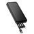 Power Bank Hoco J163 Wonderful 10000mAh 2A (with cable Type-C+Lightning+USB+Micro) Black 216-00173 фото