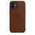 Силиконовый чехол для iPhone 12/12 Pro Brown 208-00422 фото