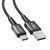 Кабель ACEFAST C1-04 USB to Type-C 3A, 1.2m, nylon aluminum connectors, Black 6974316280545 фото