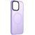 TPU+PC чохол Metal Buttons with MagSafe Colorful для Apple iPhone 13 (6.1") Light Purple 555-03073 фото