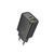 Сетевое зарядное устройство HOCO N63 Gentle PD30W+QC3.0 charger (EU) Black 6942007644358 фото