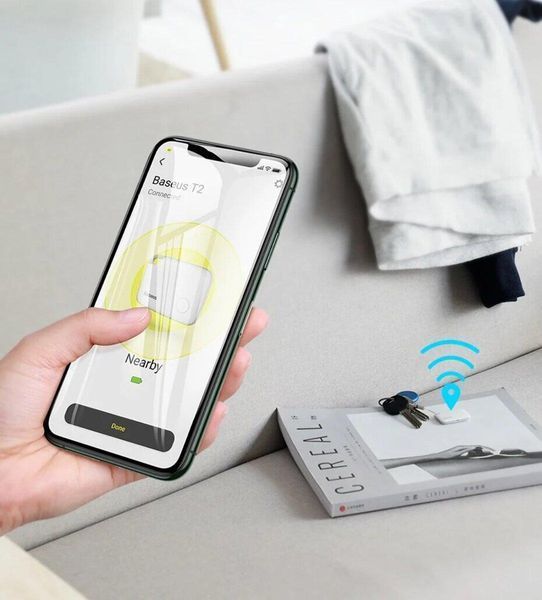 Трекер Baseus Intelligent T2 ropetype anti-loss device White 656-03269 фото