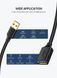 Удлинитель UGREEN US129 USB 3.0 Extension Male Cable 1m (Black) (UGR-10368) UGR-10368 фото 2