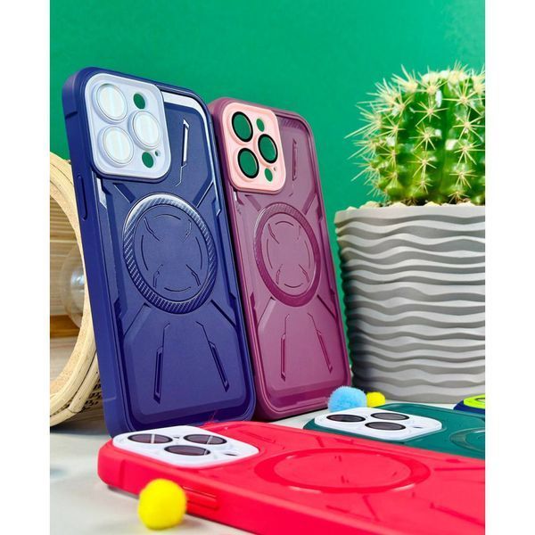 Чехол Cool Shield Case with MagSafe для iPhone 13 Bordo 214-01986 фото