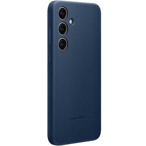 Шкіряний чохол Leather Case для Samsung Galaxy S24 Navy Blue 777-07936 фото